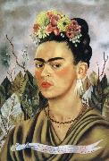 Frida Kahlo Self-Portrait oil painting artist